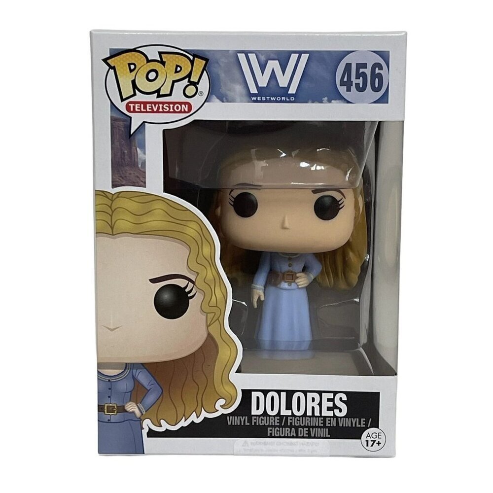Funko Pop! Westworld Dolores #456 Vinyl Figure – HBO TV Show – Slight Box Damage